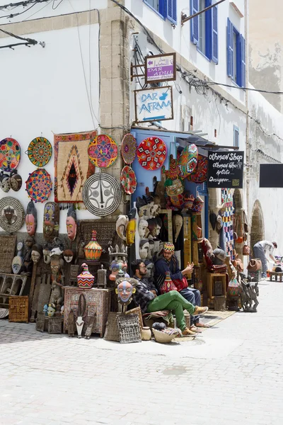 Marruecos tienda de artesanía — Foto de Stock