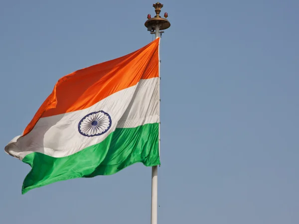 印度国旗 免版税图库照片