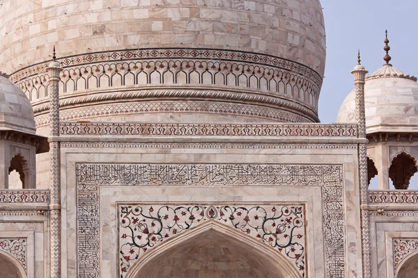 Taj mahal inlaga detalj — Stockfoto