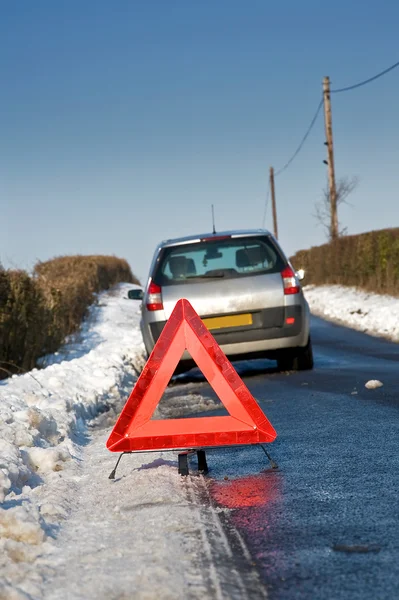 Snow Breakdown — Stock Photo, Image