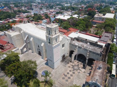 Cuernavaca, Morelos 'taki Katedral Manastırı.