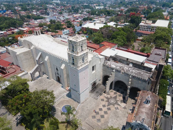 Convento Conjunto Catedral Ubicado Cuernavaca Morelos —  Fotos de Stock