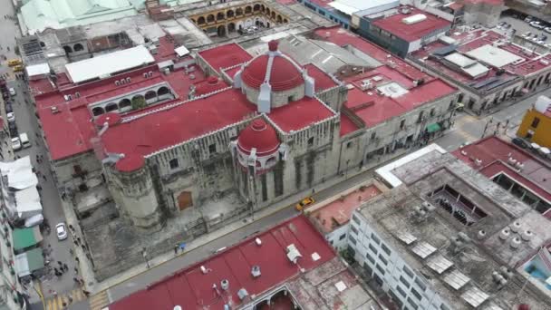 Templo Companhia Jesus Oaxaca México — Vídeo de Stock