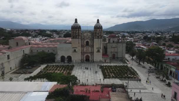 Templo Santo Domingo Oaxaca México — Vídeo de stock