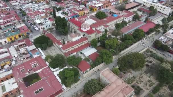 Świątynia Wysoka Carmen Oaxaca Meksyk — Wideo stockowe