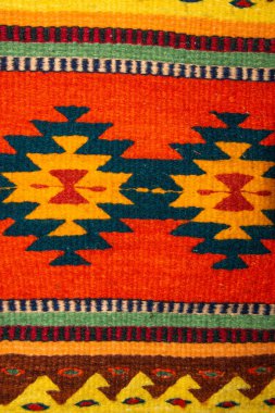 Meksika, Oaxaca zanaatkarları tarafından üretilen tekstil.