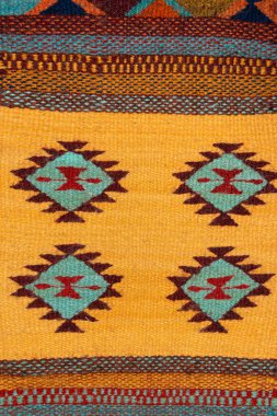 Meksika, Oaxaca zanaatkarları tarafından üretilen tekstil.