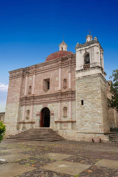 Chiesa San Pablo Mitla Oaxaca Messico — Foto Stock