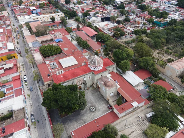 Church High Carmen Oaxaca Mexico — Stock Photo, Image