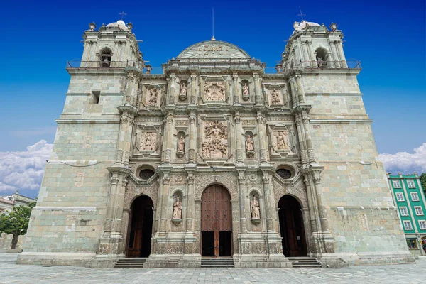 Antica Cattedrale Oaxaca Messico — Foto Stock