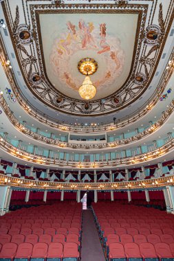 Oaxaca, Meksika 'da bulunan Makedon Alcala tiyatrosu