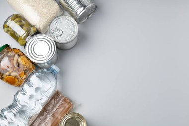 Yoksullar için market stok gıda desteği zor bir durumda arka plan kopyalama alanı