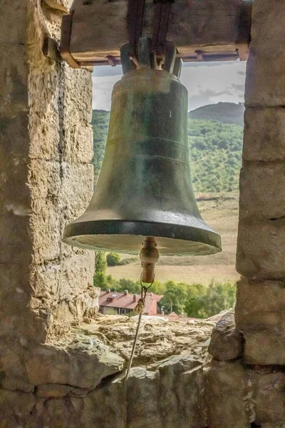 Old Bell Medieval Architecture Church Bells Oldest Bells Navarre Region — Foto de Stock