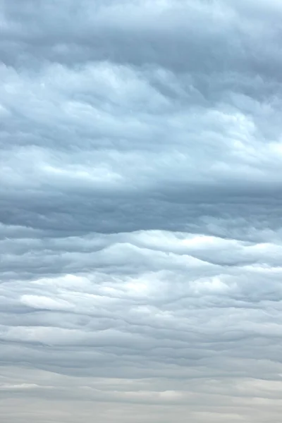 Himmlisches Muster Sanfte Farben Des Bewölkten Himmels Kalt Und Warm — Stockfoto