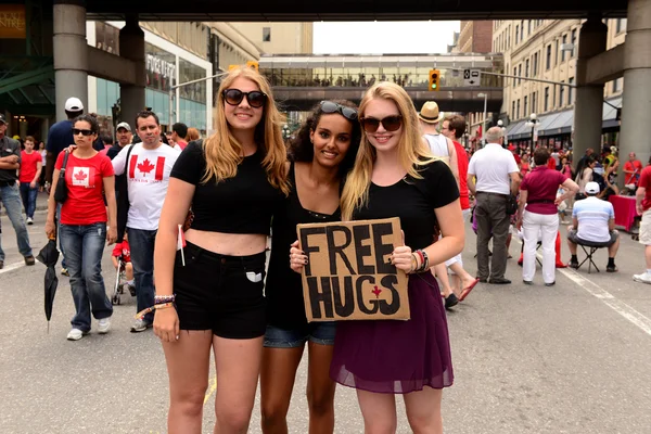 Canada Day in Ottawa — Stock Photo, Image