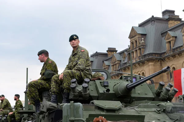 Kanada felvállalására veteránok, akik szolgáltak Afganisztánban — Stock Fotó