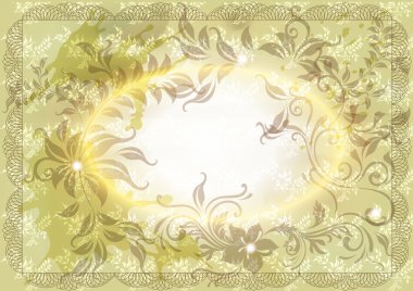 vintage davetiyeli çiçek süsleme