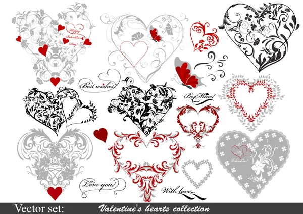 Colección de San Valentín — Vector de stock