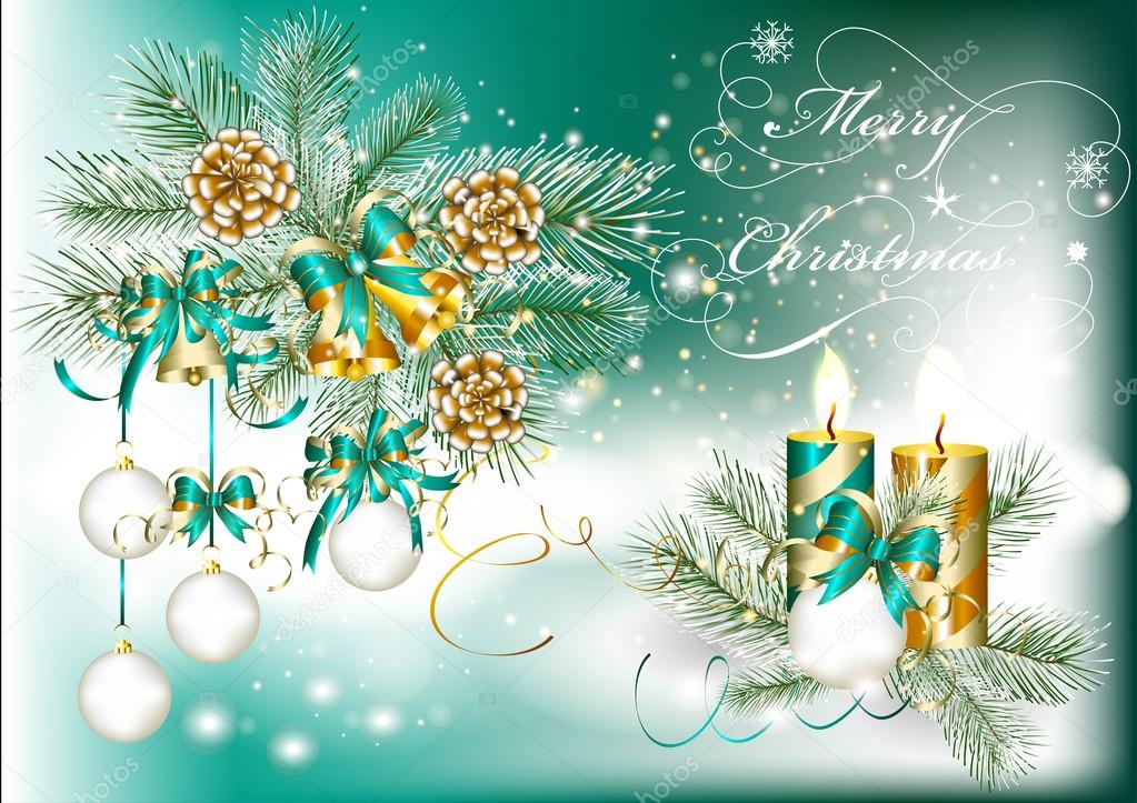 Christmas card backgrounds Vector Art Stock Images | Depositphotos