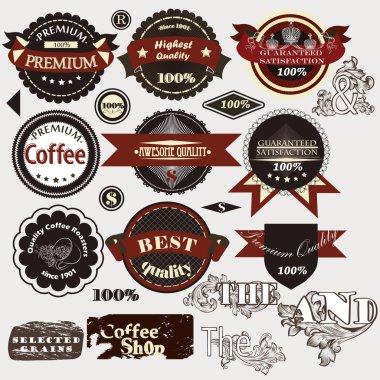 retro çıkartmaları premium ve yüksek kaliteli koleksiyonu