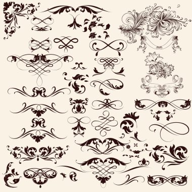 vektör vintage koleksiyonu geliştiği