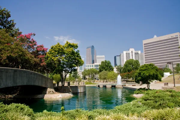 Marshall Park en Charlotte, NC — Foto de Stock