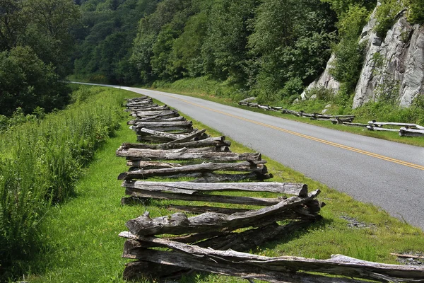 De blue ridge parkway — Stockfoto