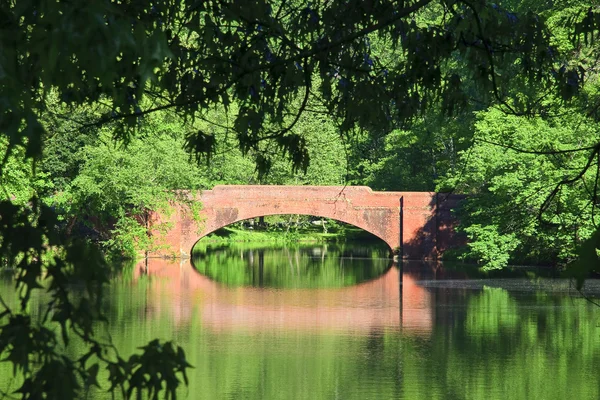 Ponte lagoa baixo — Fotografia de Stock