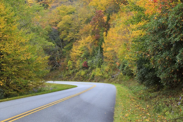 Route dans les montagnes — Photo