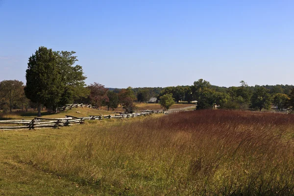 Appomattox court house scenen road — Stockfoto