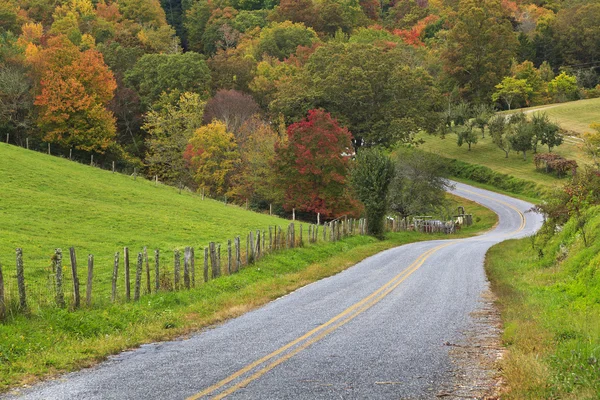 Country Drive à l'automne — Photo