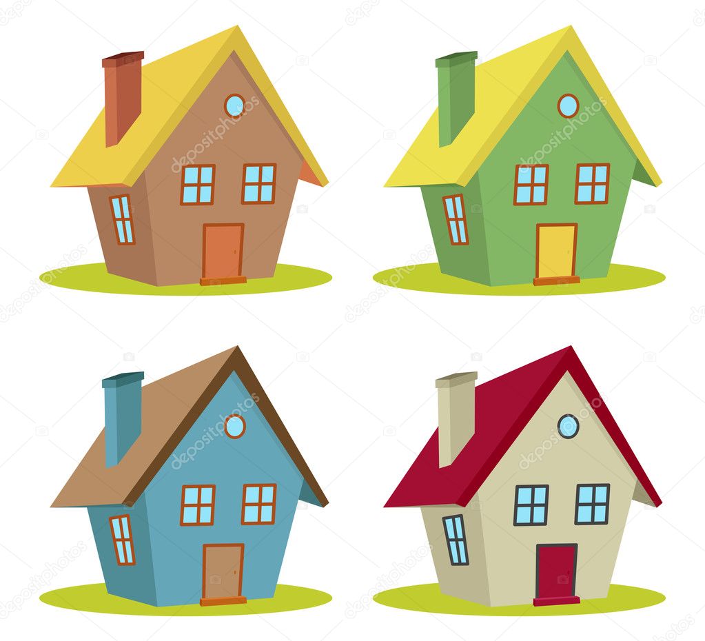 Four houses