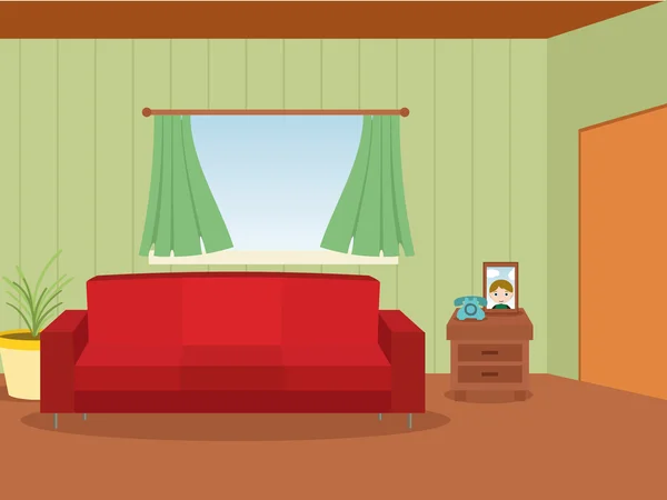 ห้องพักบ้าน — ภาพถ่ายสต็อก