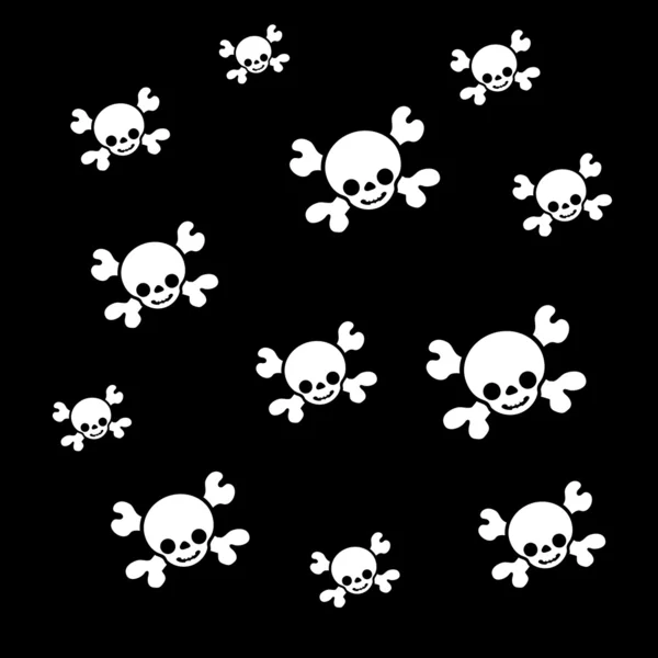 Pirates skull texture — Stock Photo, Image