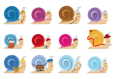 personajes de caracol