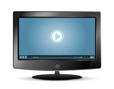 LCD monitör video oynatıcı