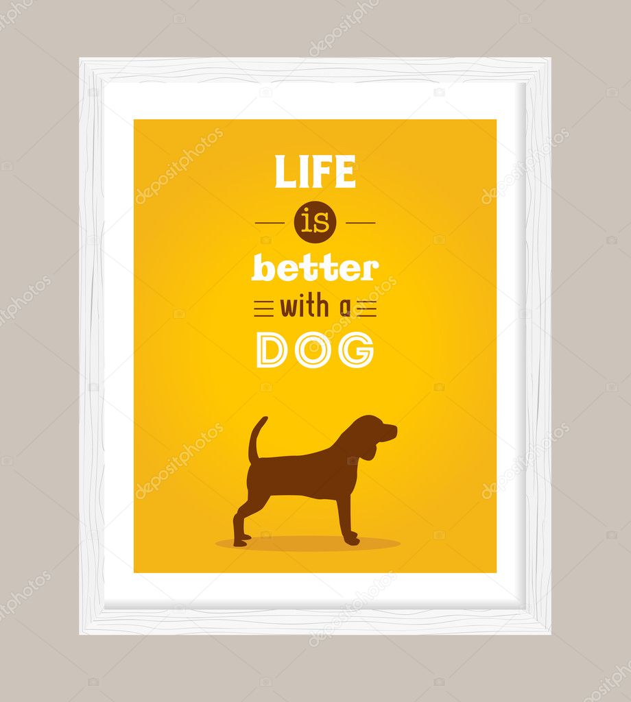 dog poster