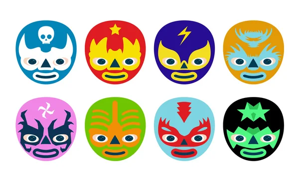 Máscaras de luchadores — Foto de Stock