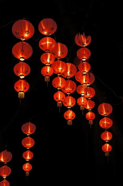 Big red lanterns — Stock Photo, Image