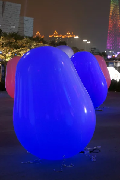 Verlichting ballonnen — Stockfoto