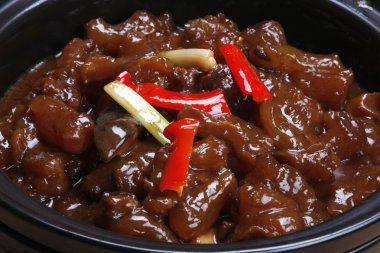 Pişmiş geyiğin sinir