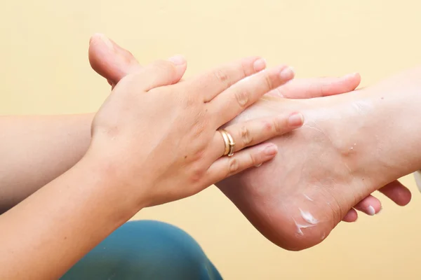 Pedicure procedure — Stockfoto