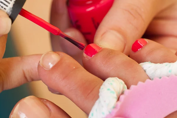 Procedimento de pedicure — Fotografia de Stock