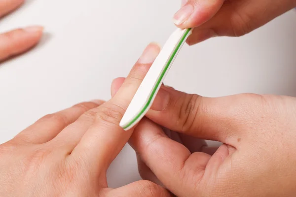 Procedimento de manicure — Fotografia de Stock