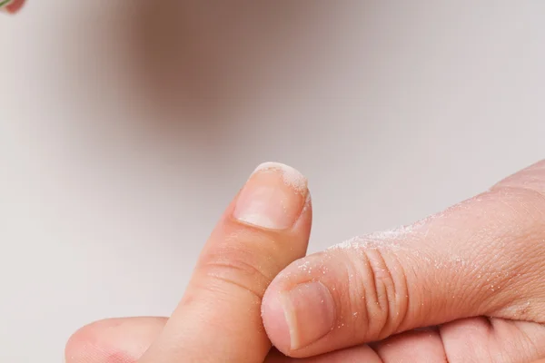 Procedimento de manicure — Fotografia de Stock