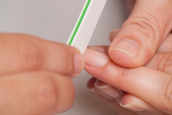 Procedimento de manicure — Fotografia de Stock