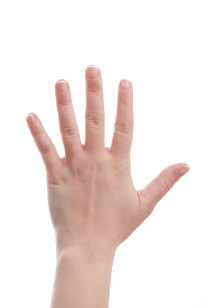 Mujer mano — Foto de Stock