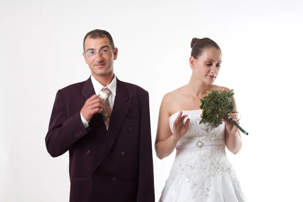 Potret pernikahan — Stok Foto
