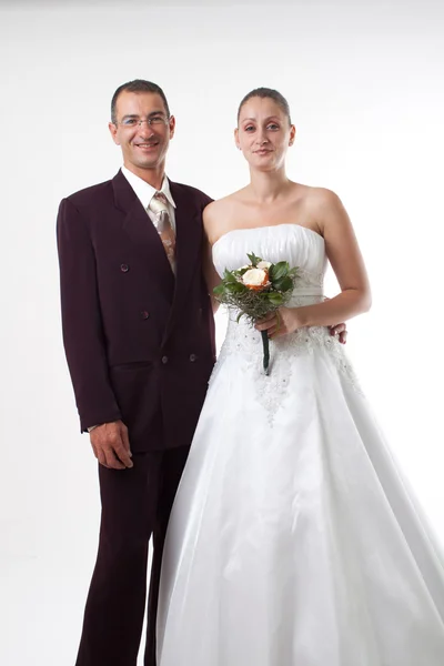 結婚式の肖像画 — ストック写真