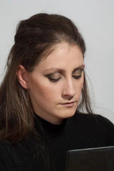 Kvinna makeup — Stockfoto